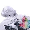 Triangle Eagle Print Outdoor Jacket