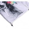 Triangle Eagle Print Outdoor Jacket