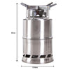 Wood Solidified Alcohol Picnic Stove
