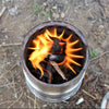 Wood Solidified Alcohol Picnic Stove