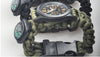 Multi Purpose Paracord Bracelet Watch